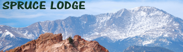 Spruce Lodge Motel, family friendly motel accommodations in Colorado Springs, extended stay, weekly rates motel.